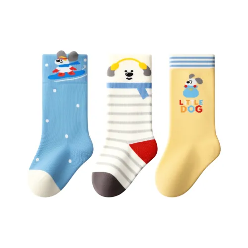 Малыш катание на лыжах щенок толстый хлопок детские носки