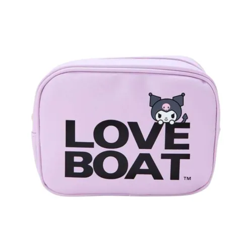 Sanrio LOVE BOAT Коллаборация ПУ (полиуретан) Сумка для хранения Makeup Bag Женская Фиолетовая