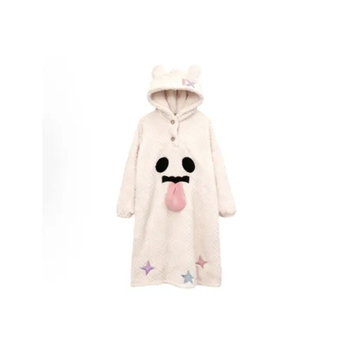 NATTY Cute Ghost Женские Банные халаты