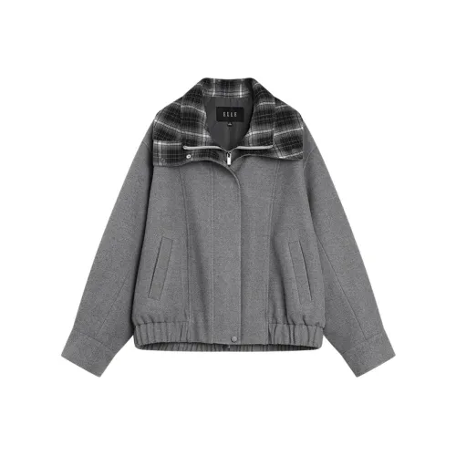 ELLE Темно-серые женские куртки