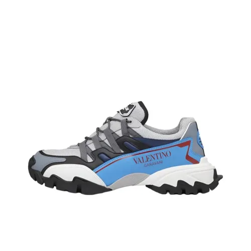 Valentino Climbers GARAVANI Низкий Топ Повседневная Обувь Мужская Синяя