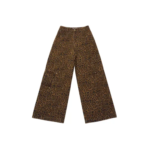 DO NOT TAG Леопардовый принт Унисекс Повседневные брюки