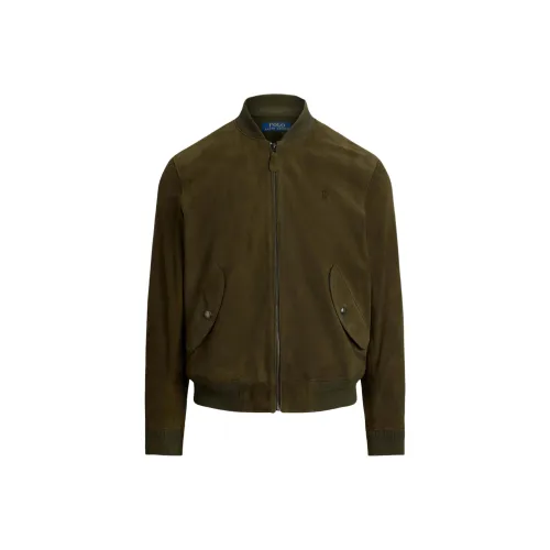 Polo Ralph Lauren Fw25 Кожа Куртка Мужская