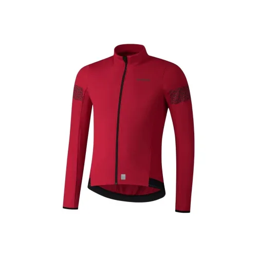 SHIMANO Красная Мужская Велосипедная Одежда
