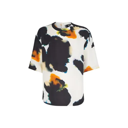 FENDI Мужские черные T-рубашки