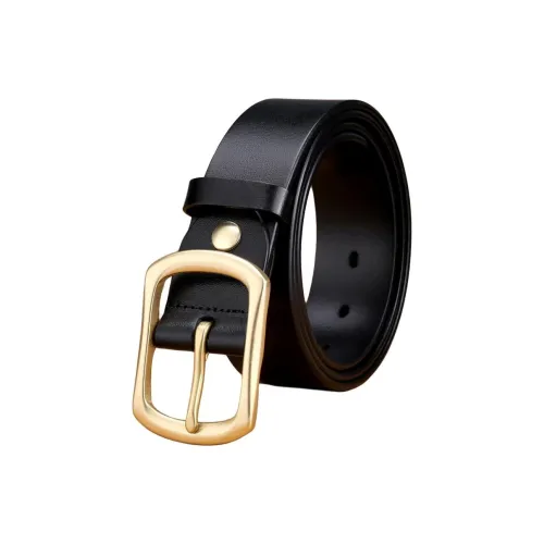 Devanro Ремни из натуральной коровьей кожи мужские 3,8 см