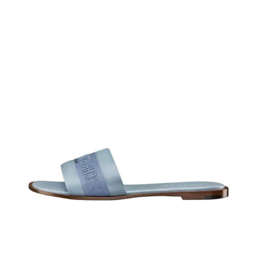 DIOR Dway Слипоны Женские Светло-Синий