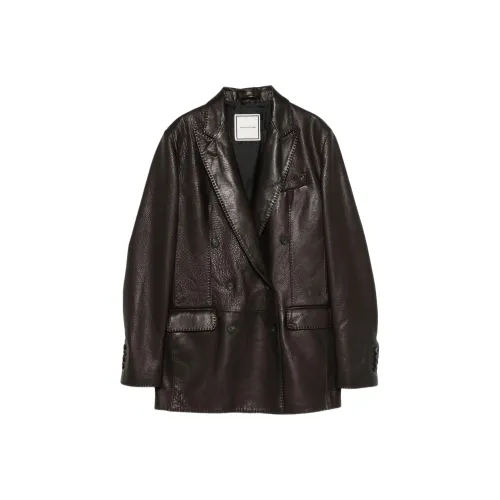 Tagliatore FW25 Кожа Куртка Женская