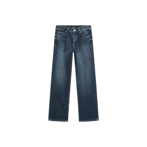 Massimo Dutti Blue Women's Jeans Масимо Дутти Синий Женские Джинсы