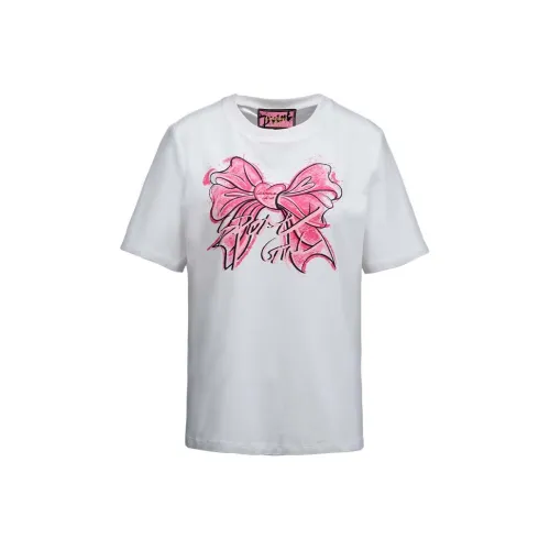 Laurence Chico Круглый вырез T-рубашка Унисекс Белый