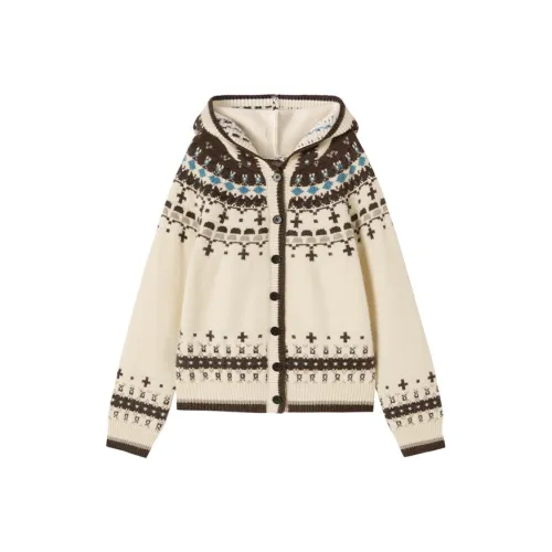 XIANGYING Кофе Женские Свитера