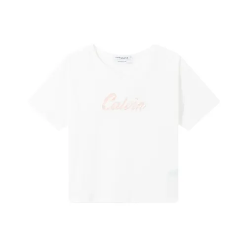 Calvin Klein Белые Женские T-рубашки