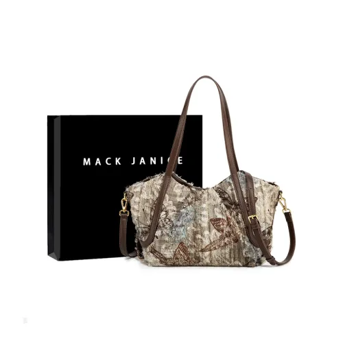 MACKJANICE Полиуретан с синтетической кожей сумка через плечо большая женская белая и розовая