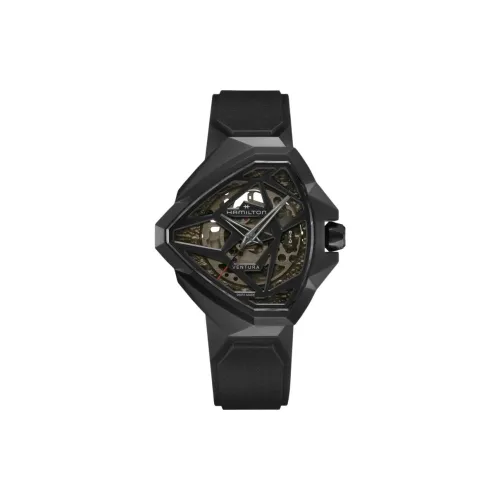 Часы Hamilton Автоматический Механический Мужские из коллекции ADVENTURE 51 мм*47 мм с открытым механизмом (Skeleton)
