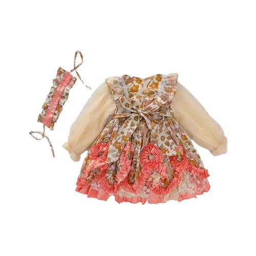 PROTECTCAMEL 2031 Оранжевая Юбка+Шляпа+Подюбник Детские Платья