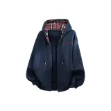 Красный логотип, темно-синий, синий