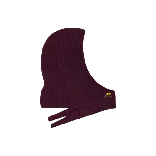 GANNI Шерсть Шапки и Кепки Унисекс Бордовый