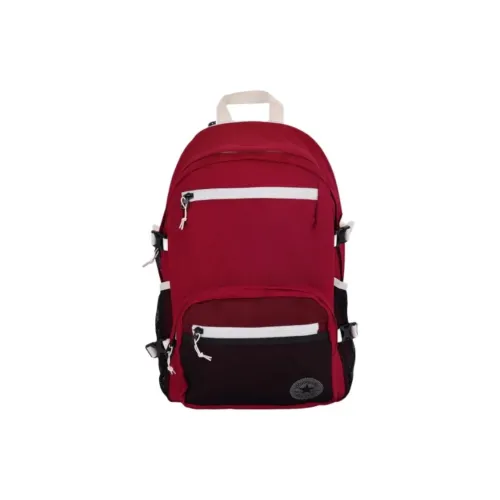 Converse Polyester Backpack Unisex Burgundy Конверс Полиэстер Рюкзак Унисекс Бордовый