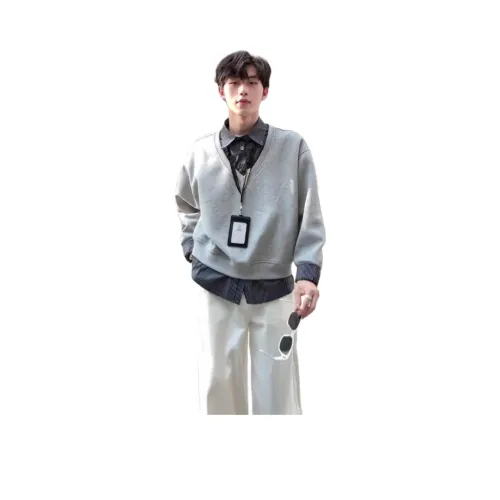 MORii Светло-серый унисекс свитшоты