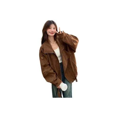 YOUSEKOO Кофе Женские Куртки