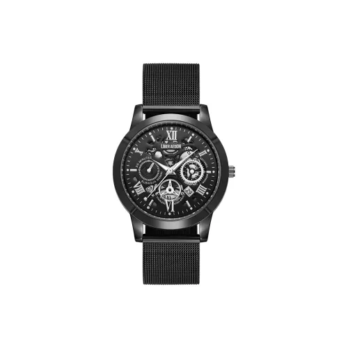 LIBER AEDON Наручные часы Кварцевый механизм Черный циферблат Мужские часы