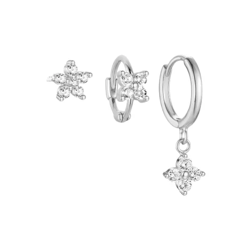 SHEEHHYY Серьги с цирконием для женщин