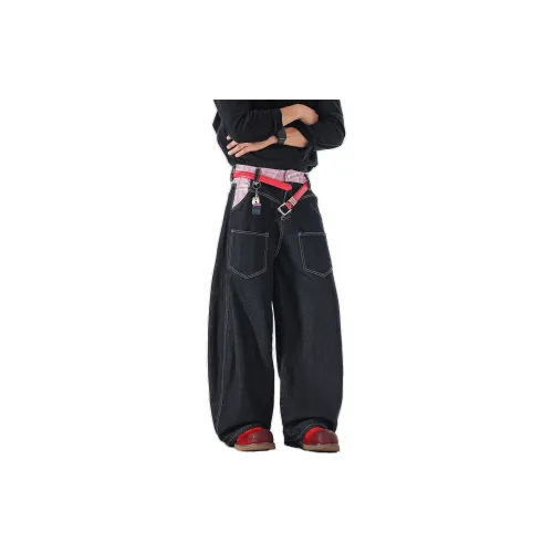 FIVE CM Черные Унисекс Джинсы