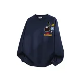 Темно-синий с флисовой подкладкой