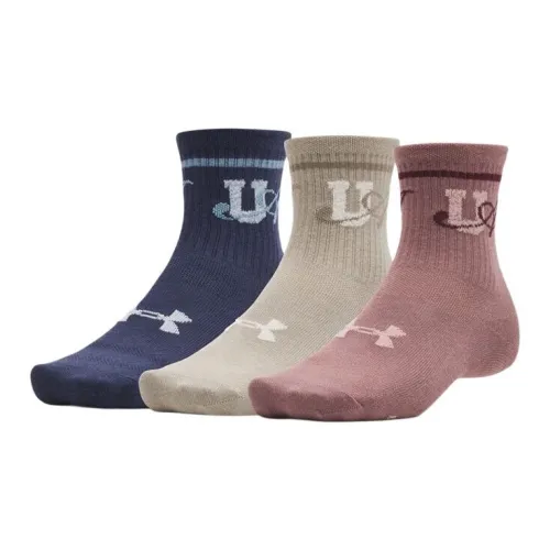 Носки Under Armour Essential Crew женские упаковка из 3 пар