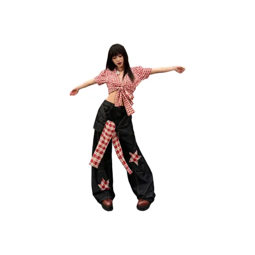 OKPI Черные Унисекс Джинсы