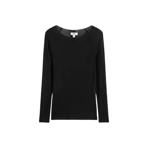 COS Черные Женские T-рубашки