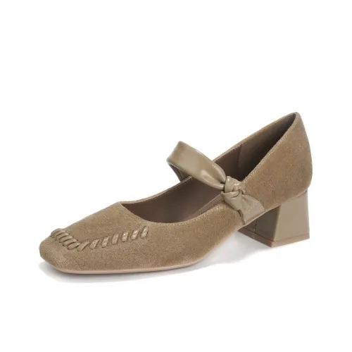 Beijiani Грубый каблук Мэри Джейн туфли 4,5 см Женские