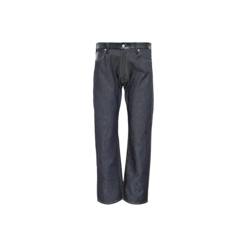 JUNYA WATANABE x Levi's FW25 Кожа Патч Джинсы Мужской