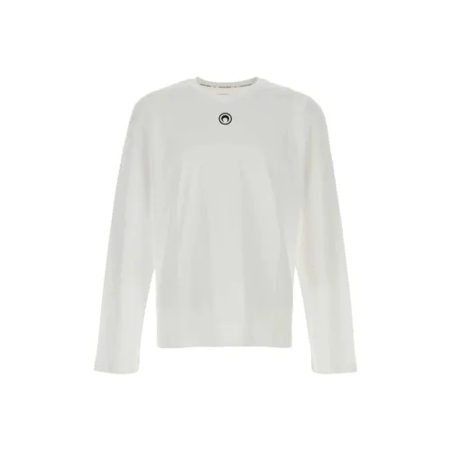 Marine Serre Белая Мужская T-Рубашка