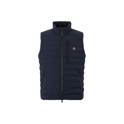 Moose Knuckles Морской синий Мужской пуховый жилет