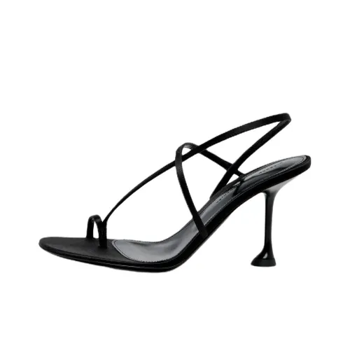 PROENZA SCHOULER One Ремень Сандалии 8,5 см Женские Черный