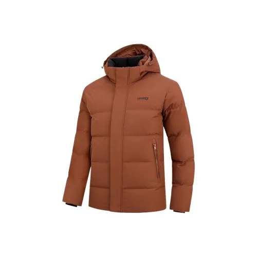 QIAODAN Ванильный Коричневый Мужской Пуховик
