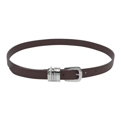 ORCIANI Телячья кожа кожаные ремни женские коричневый