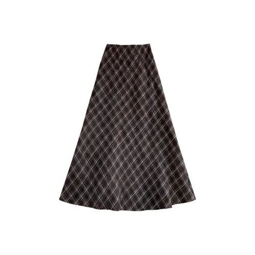 SECFLY OFFICIAL Повседневный Длинный Юбка Женские