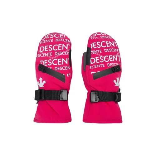 DESCENTE SNOWBOARD Series Перчатки Детские RD Красный YE Классический Желтый