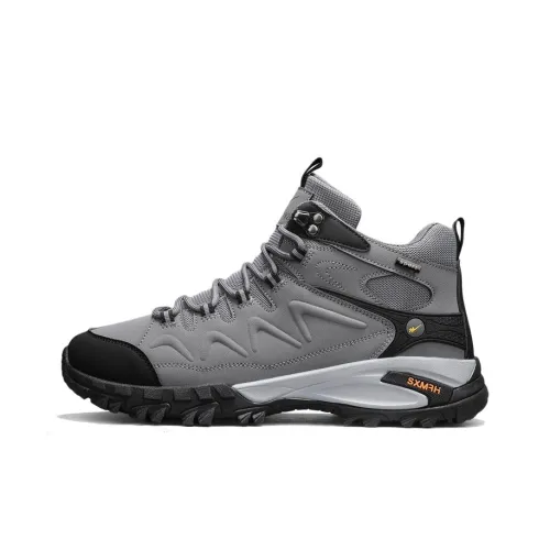 Binary Альпинистские и туристические ботинки High Top Серый Мужской