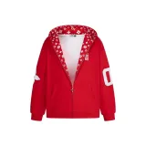 Красный с флисовой подкладкой