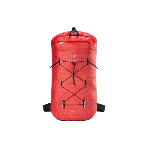 Arcteryx ALPHA FL 30L Альпинистский рюкзак Outdoor сумка Полиамид Династия Красный Унисекс