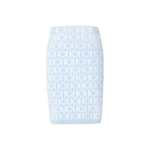 Karl Lagerfeld Повседневные короткие юбки Женские Сине-белый