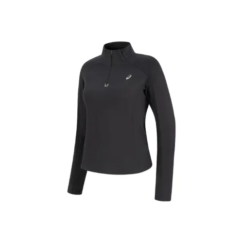 ASICS Черный Женские Флисовые куртки