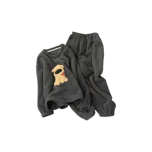 Maultiay Пижамный комплект Осенний и Зимний Женский