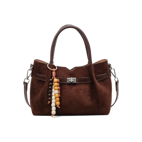 Kwq Кожа Бархат Сумка через плечо Стандартная Черный Хаки Кофейный Коричневый Желтый Коричневый