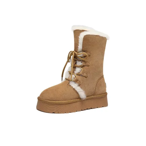 ZHR Зимняя длинная ботинка с голенищем коллекция 20 см сноубутсы женские