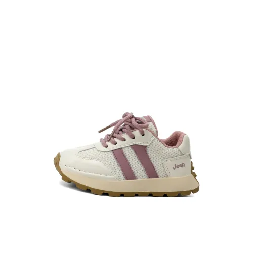 Jeep Детские беговые кроссовки с низким верхом цвет слоновая кость таро фиолетовый Kids