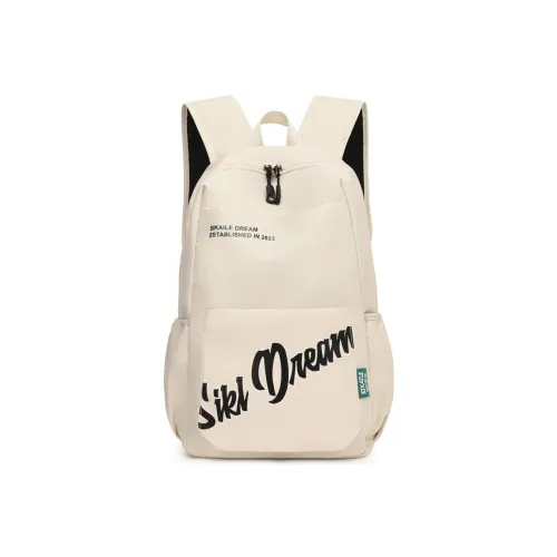 KOUDIXIONG Нейлон Рюкзак Стандартный Экрю Черный Коричневый